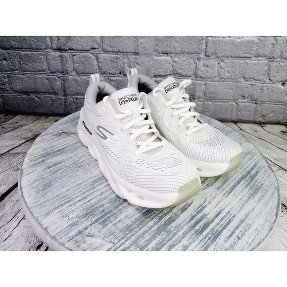 Skechers Go Run Glide-Step Flex White Men 7.5 Used in Very Good Condition - Picture 1 of 14